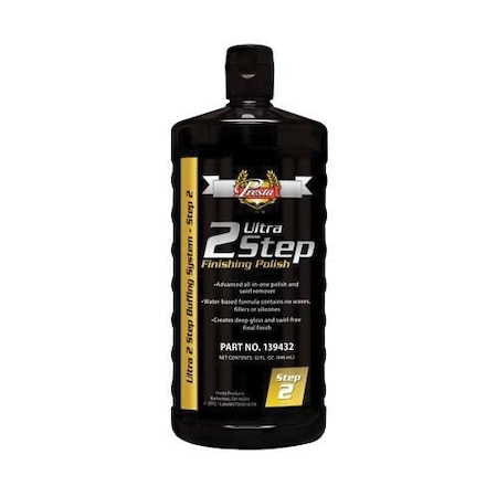 Presta Products Ultra 2 Step finishing Polish, 32oz Quart 139432